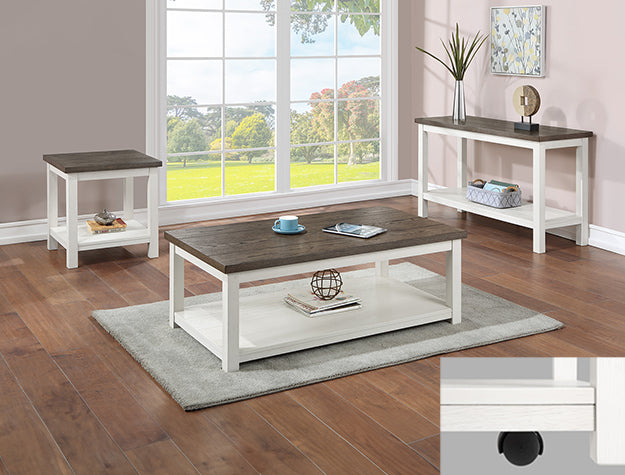 Dakota Chalk End Table