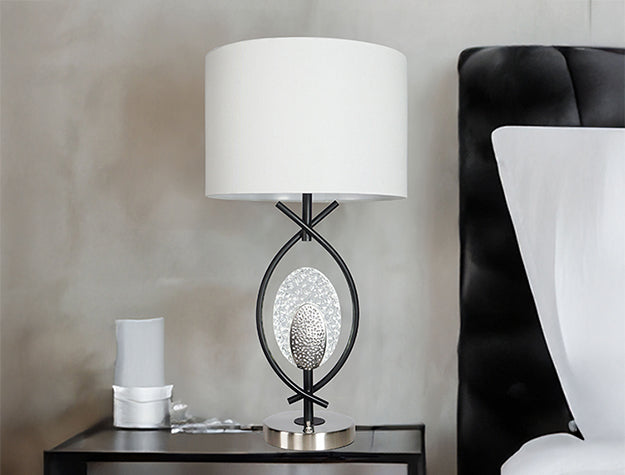 Black and White Table Lamp 6292