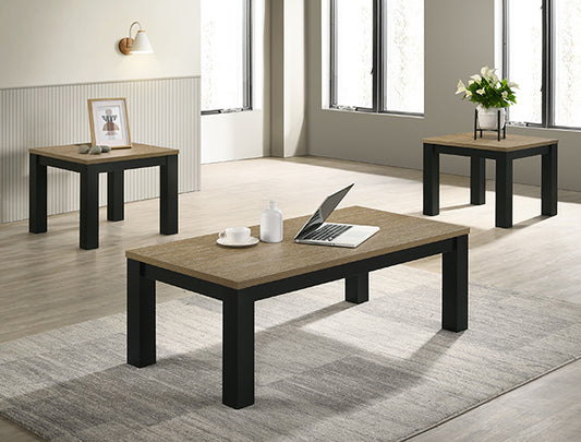 Theo Black Oak 3-Piece Cocktail Set