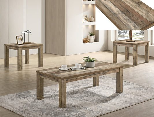 Theo Reclaimed Wood Cocktail Set