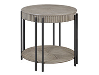 Providence Gray End Table