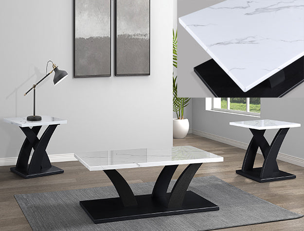 Zion Black White 3-Piece Cocktail Set
