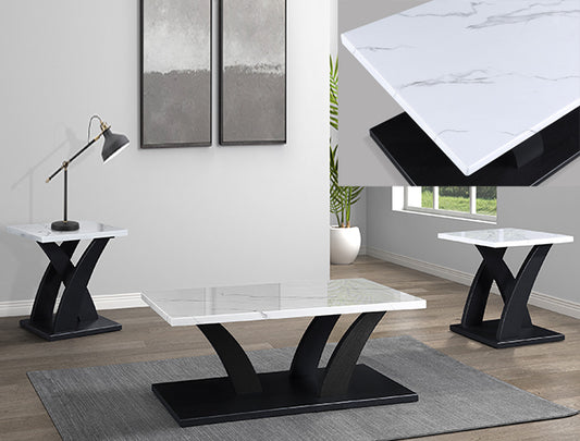 Zion Black White 3-Piece Cocktail Set