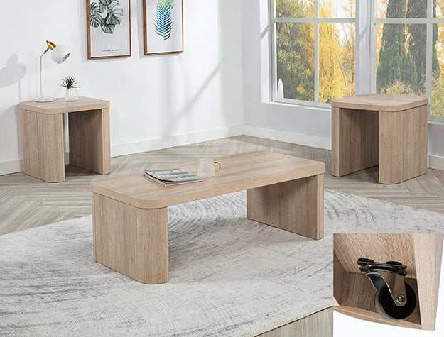 Ashton Natural 3-Piece Cocktail Set