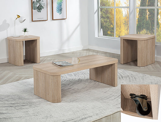 Ashton Natural 3-Piece Cocktail Set