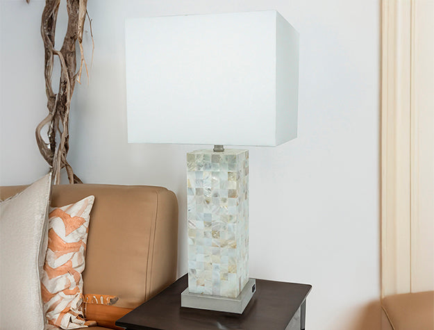 White Table Lamp