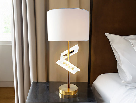 Gold Table Lamp