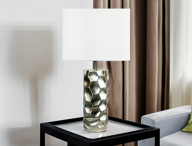 Champagne Silver Table Lamp