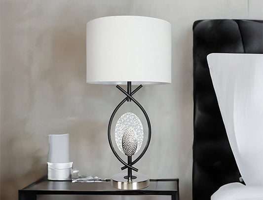 Black and White Table Lamp 6292