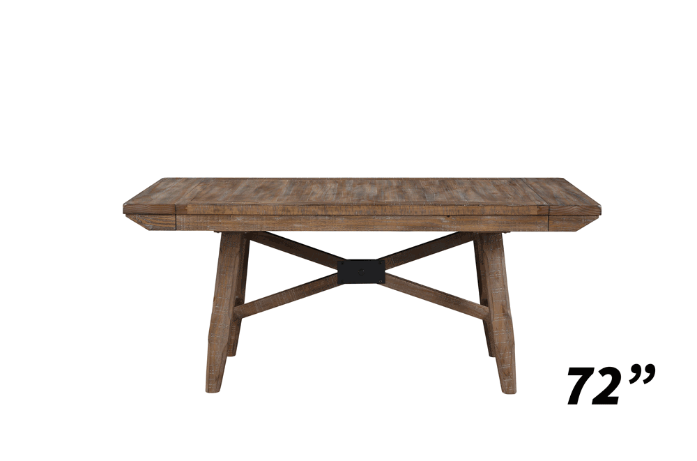 Riverdale Dining Table with 2 12-Inch Leaves