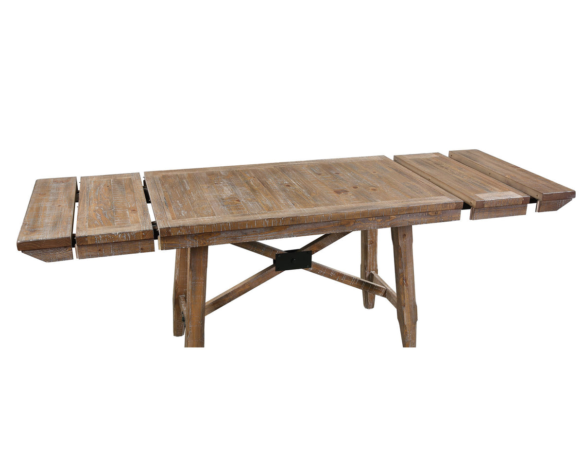 Riverdale Counter Table with 2 12-Inch Leaves