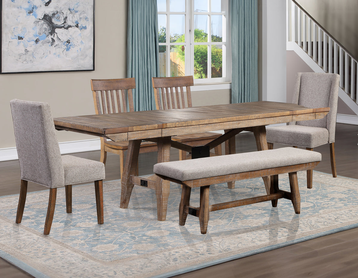 Riverdale Upholstered Dining Bench