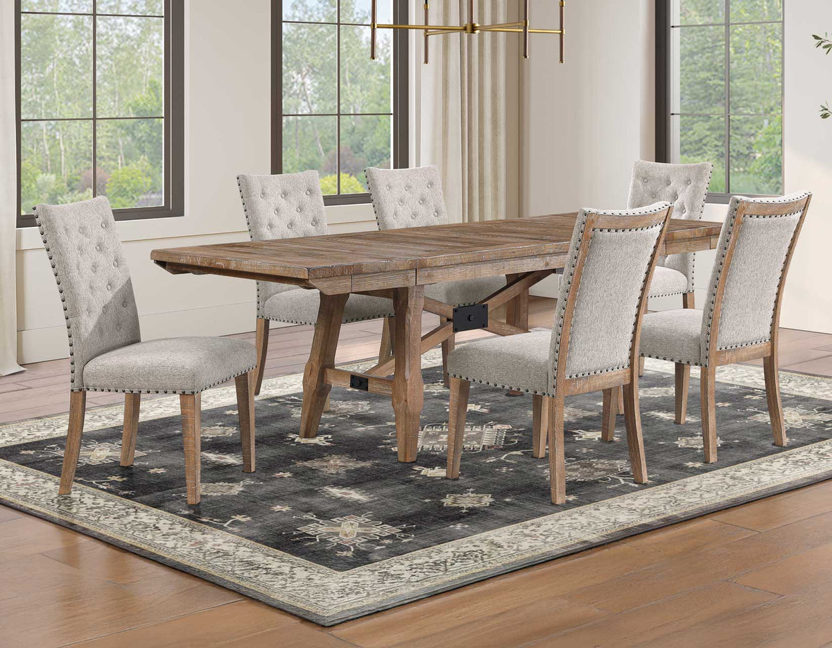 Riverdale Nailhead Upholstered Dining Chair