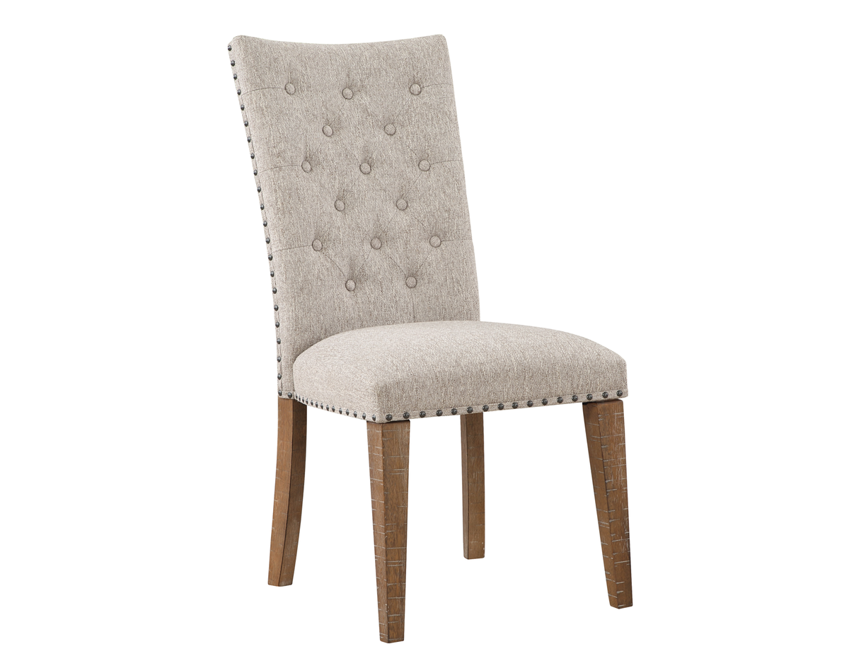 Riverdale Nailhead Upholstered Dining Chair