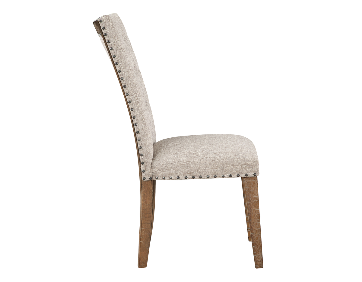 Riverdale Nailhead Upholstered Dining Chair